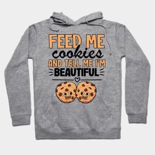 Feed Me Cookies Funny Baking Cookie Christmas Outfit Hoodie